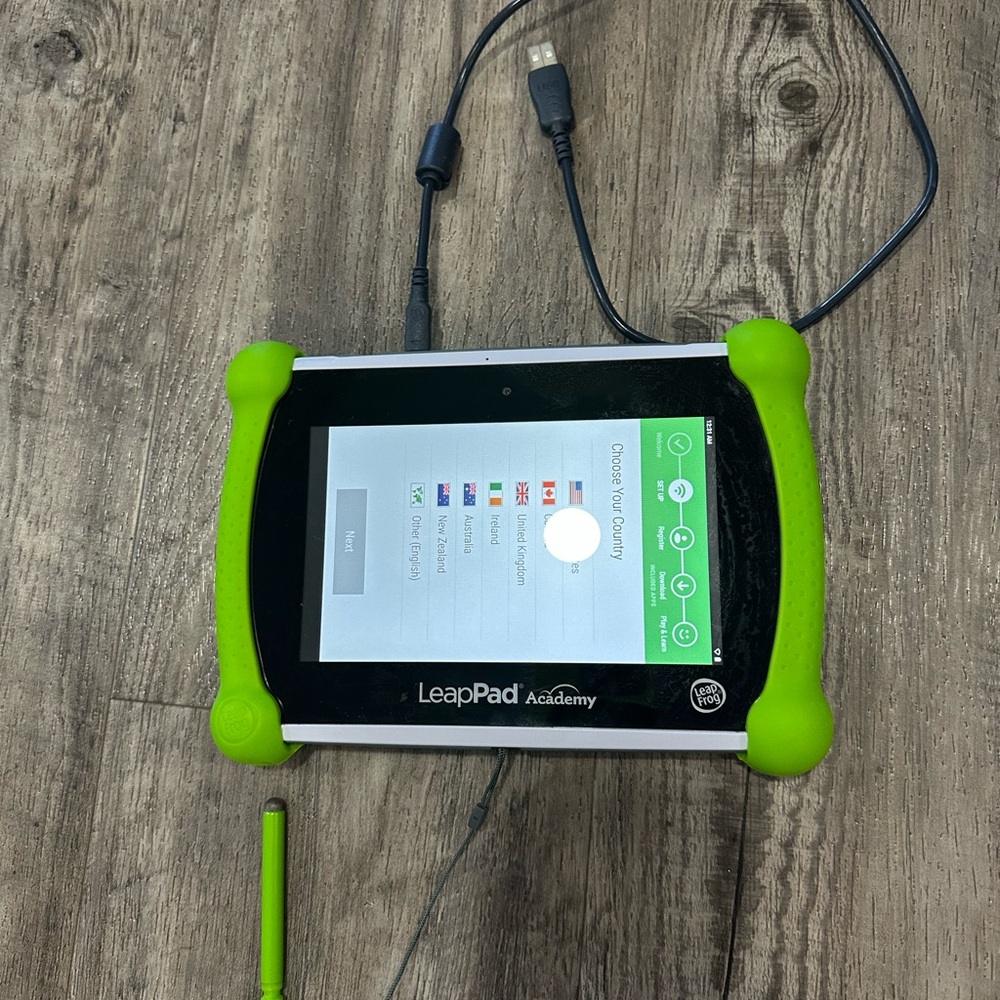 LeapPad Academy Green Tablet
